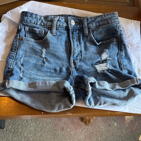 Old Navy Pants - Denim Distressed Women Shorts size 0